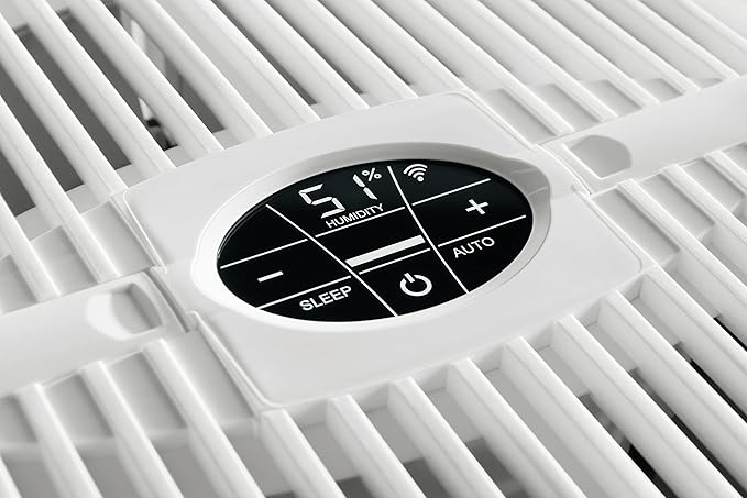 Venta LW15 Comfort Plus Humidifier in White - Filter-Free Evaporative Humidifier for Spaces up to 375 ft²