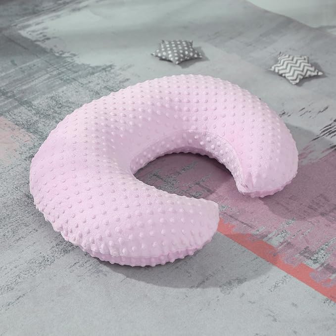 Nursing Pillow and Positioner for Breastfeeding, Ultra Soft Baby Breastfeeding Pillows for More Support for Mom and Baby, with Premium Removable Cover (Blushing Bride)