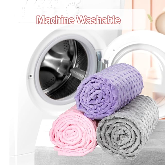 Baby Blanket for Girls, Soft Toddler Blanket 30 x 40 Inch, Newborn Blankets for Nursery, Stroller, Toddler Bed, Carseat, Double Layer, Pink