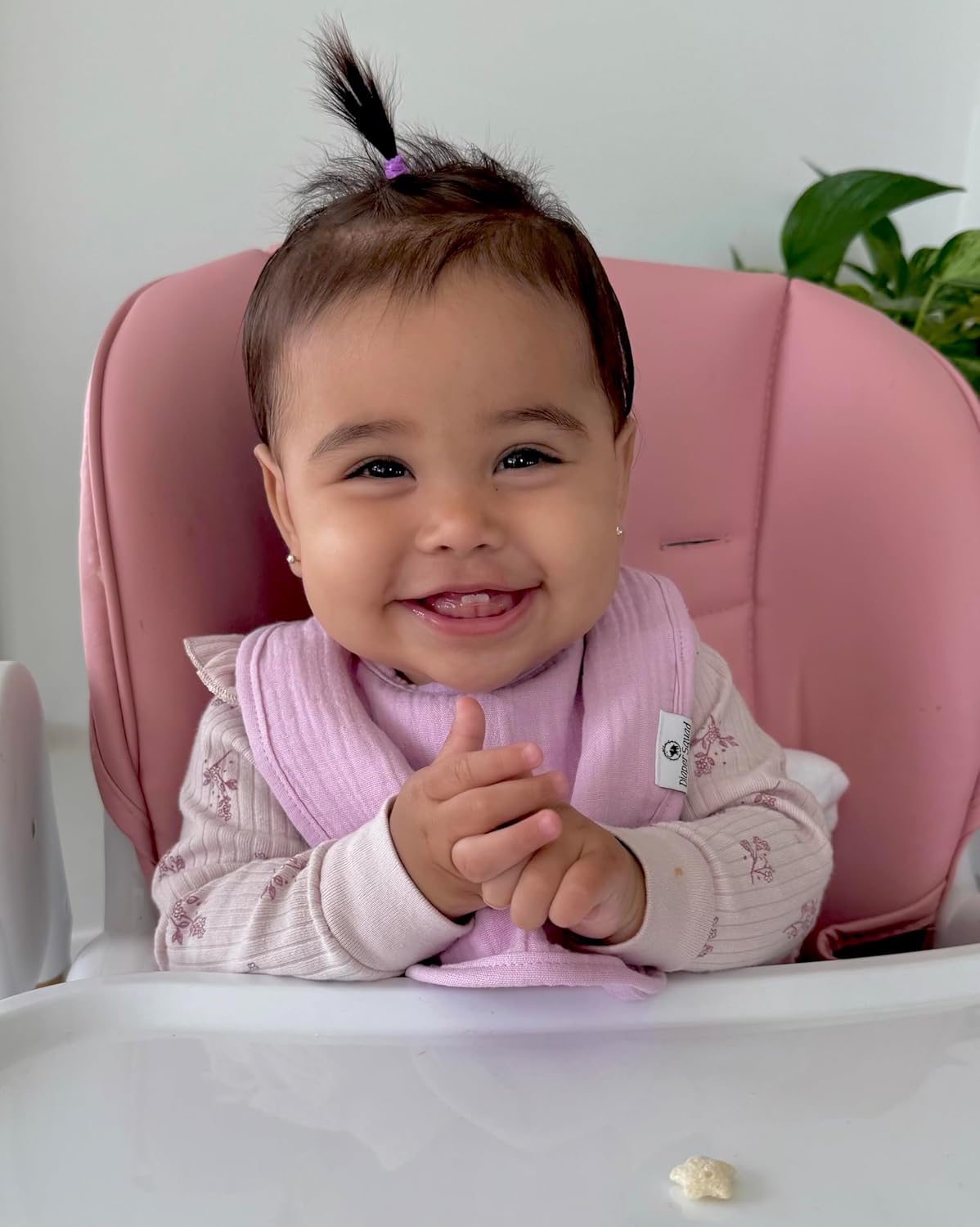 DiaperSquad's Baby Bibs for Drooling and Teething, Bibs for Boys, Baby Girl - Solid Cotton Baby Drool Bibs