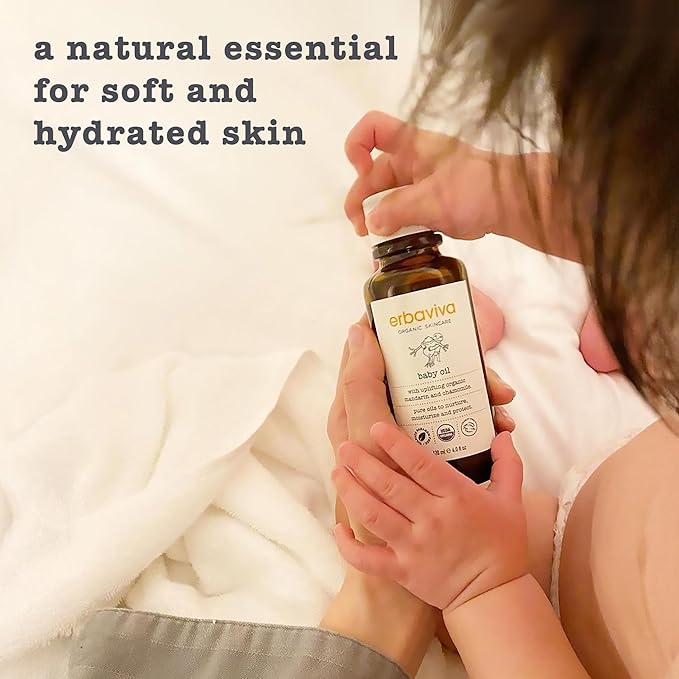 erbaviva Baby Oil, 4 Fl Oz