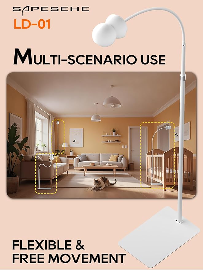 81Inch Baby Monitor Stand, Compatible with Tapo Hello Baby Nanit Pro Kasa