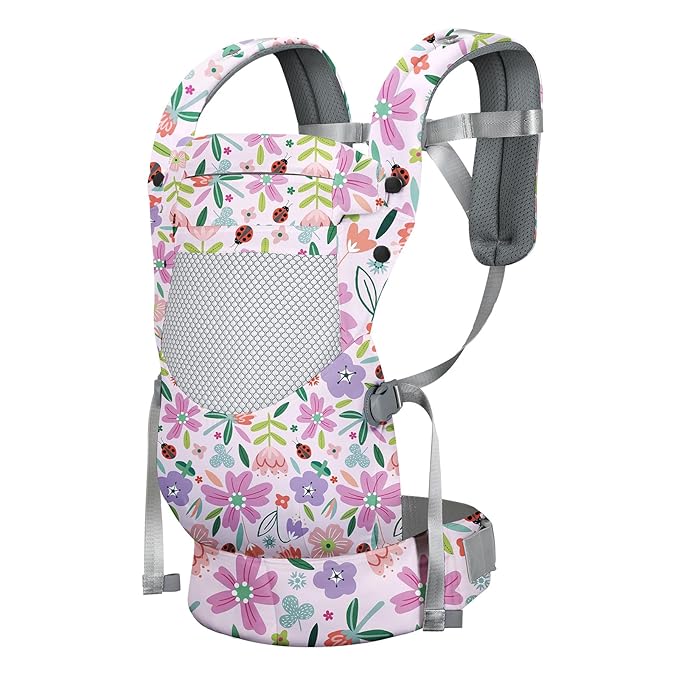 Infant Baby Front Carrier, Toddler Body Carrier, 7-66 Lbs Ergonomic Design, Lumbar Support, Lightweight Baby Chest Carriers (3-36 Months)