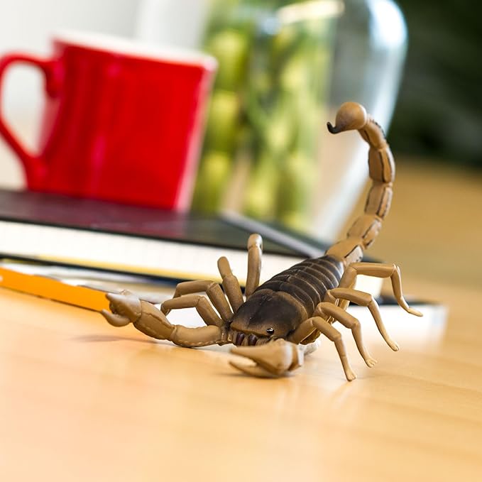 Safari Ltd. Scorpion Figurine - Realistic 7.5" Arachnid Figure - Educational Toy for Boys, Girls, and Kids Ages 3+