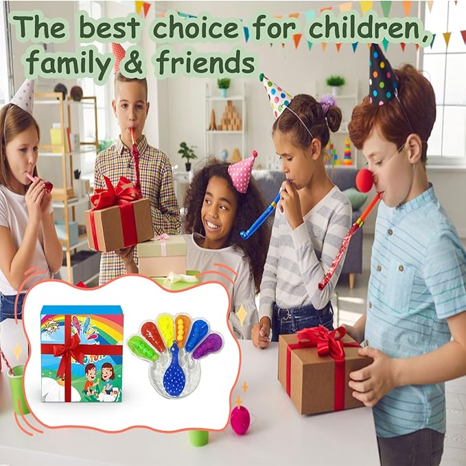 Color Sorting Sensory Toys, Fine Motor Skills Toys for Toddlers, Montessori Toys Preschool Learning Activitie, Sensory Activity Toy for Kids 3+ and Adults