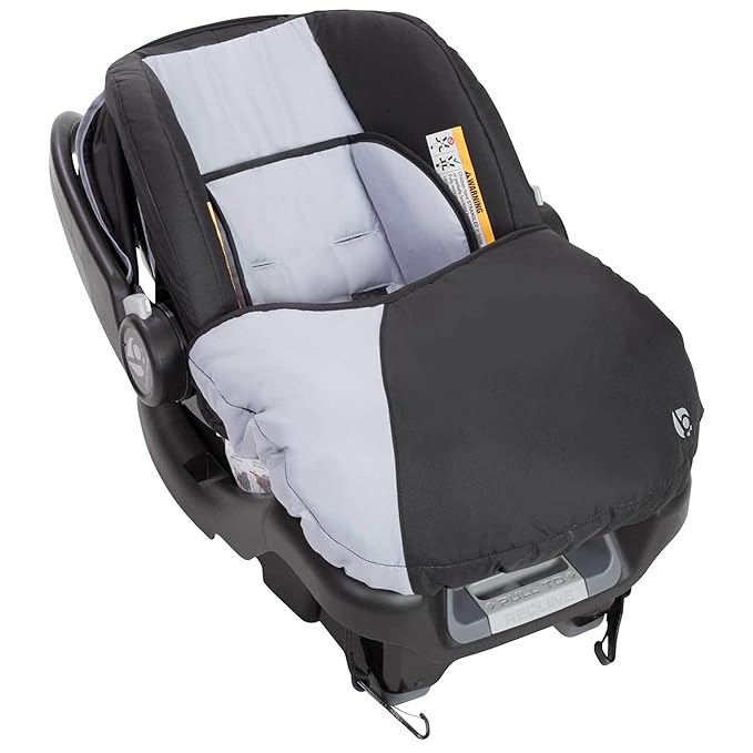 Baby Trend Infant and Toddler Double Stroller & 2 Car Seat Combo, 3 Pc Set, Stormy - Portable and Lightweight Stroller Duo and Car Seat Travel System Tandem