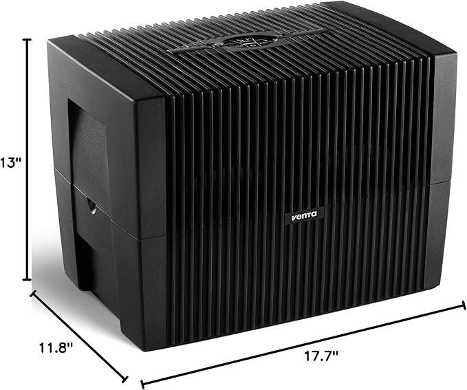 AH555 Original Connect Filter-Free Evaporative Humidifier - Spaces up to 645 ft² - Black - WiFi Compatible