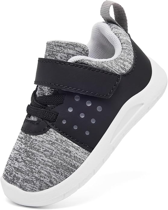 MORENDL Toddler Baby Shoes 0-4 Years Boy Girl Lightweight Breathable Non-Slip Sports Sneakers Running Walking Tennis Barefoot Shoes