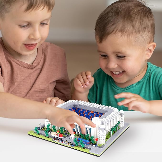 Soccer Stadium Building Blocks Sets Football Architecture Model Kits Gifts for Adults Kids Boys 3500+Pieces