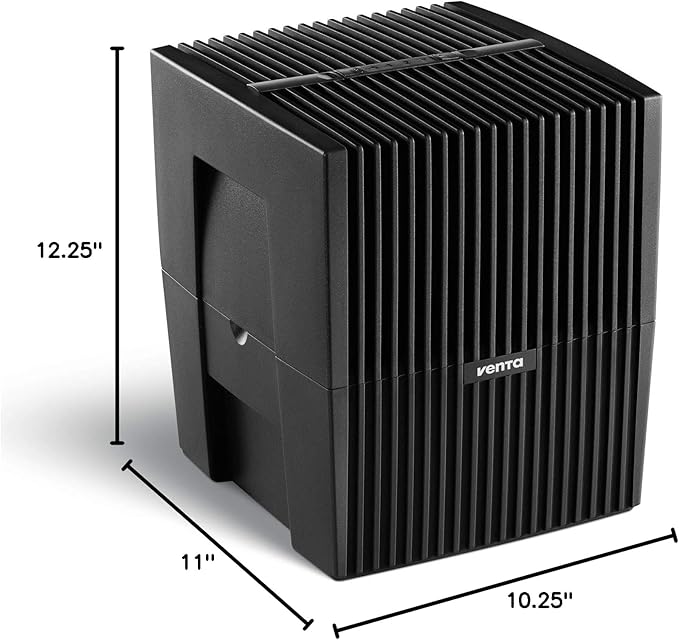Venta LW15 Original Humidifier Black - Filter-Free Evaporative Humidifier for Spaces up to 300 ft²
