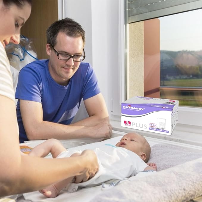 Refills Compatible with Plus Diaper Pail Refills 8 Pack Diaper Pail Liners with Lavender Scent