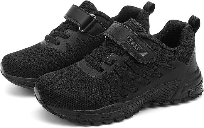 KUBUA Kids Sneakers for Boys Girls Running Tennis Shoes Lightweight Breathable Sport Athletic