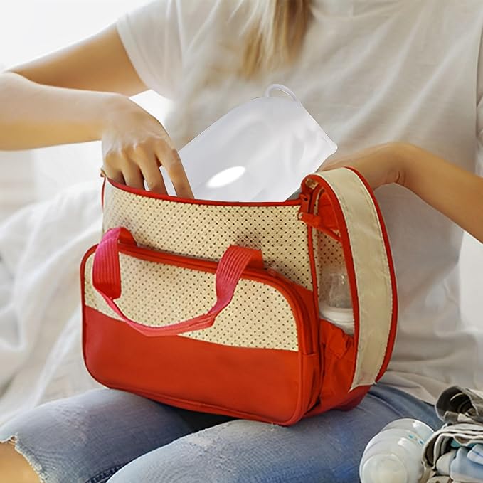 2L Silicone Microwave Steam Sterilizer Bag for Baby Bottles, Reusable Sterilizing Bag for Breast Pump Accessories, Pacifiers and Teethers, Great for Home and On-The-Go