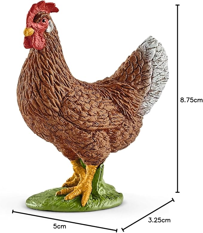 Schleich Farm World 5-Piece Farm Animal Toy Set Including Cute Llama, Rabbit, Sheep, Hen and Goose Figurines - Realistic Animal Toys for Toddlers & Kids Ages 3+