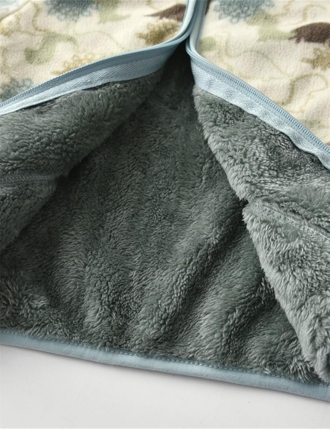 Kids Printed Polar Fleece Jacket Toddler Baby Boys Girls Autumn Winter Warm Sherpa Lining Outerwear Soft Lightweight