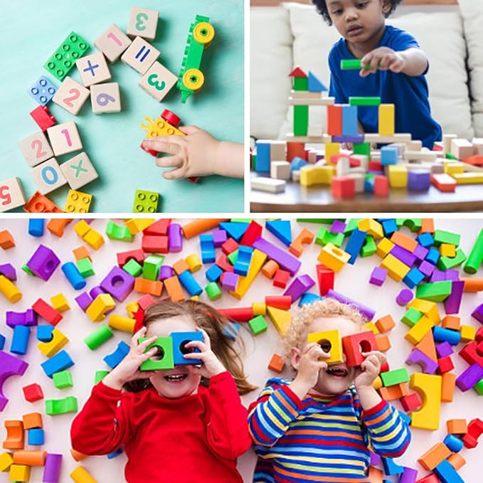 Wooden Cubes,Pack of 100 Unfinished Wood Blocks for Crafting,3/4inch Wood Square Blocks for Crafts Making & DIY Projects & Decor