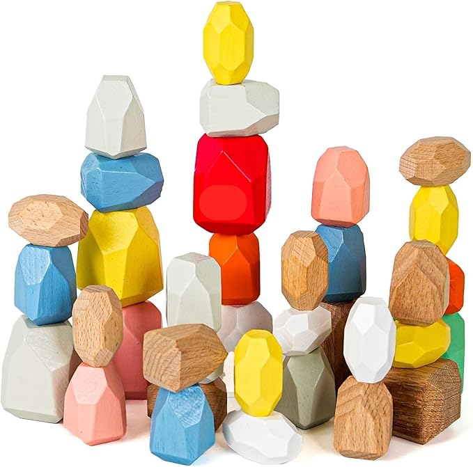 OPPA Wooden Stacking Stones