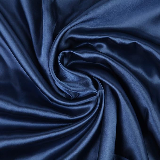Pro Goleem Baby Soft Minky Dot Blanket with Silky Satin Backing Baby Gifts for Boys and Girls (Navy Blue, 30’’ x 40’’)