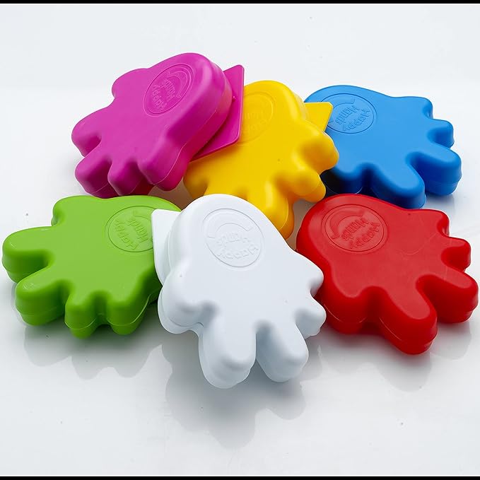 Happy Hands Anti Slam Child Door Safety Finger Trap Stoppers - 2 Pack … (Red)