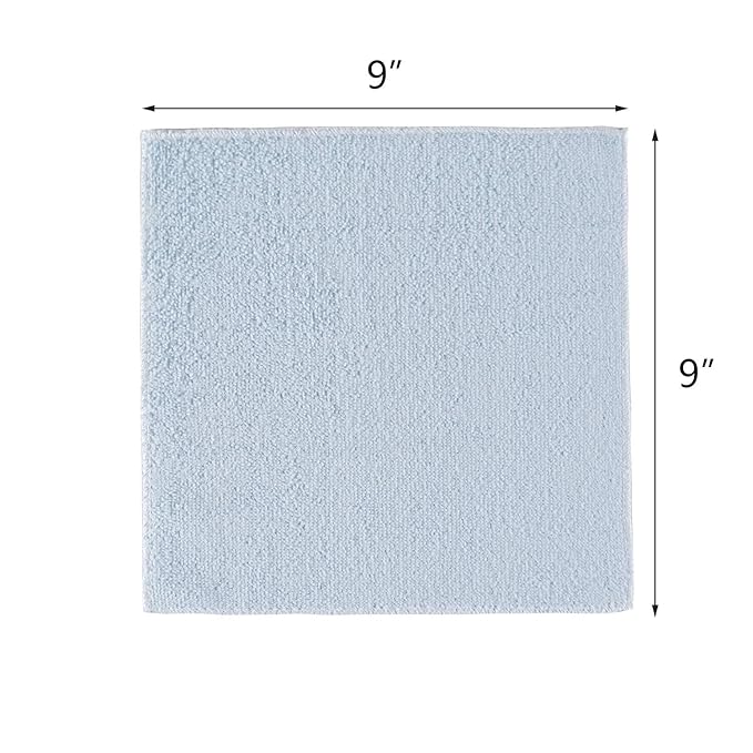 Viviland Baby Towels and Washcloths, Soft Absorbent Baby Boy Bath Towel Set, Whale Hooded Towels with 5 Infant Washcloths,(6 Pieces)