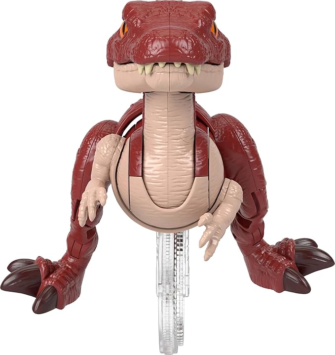 Fisher-Price Imaginext Jurassic World Rebirth Dinosaur Toy, Sprinting Spinosaurus Figure with Lunge & Chomp Motion, 9 Inches Tall