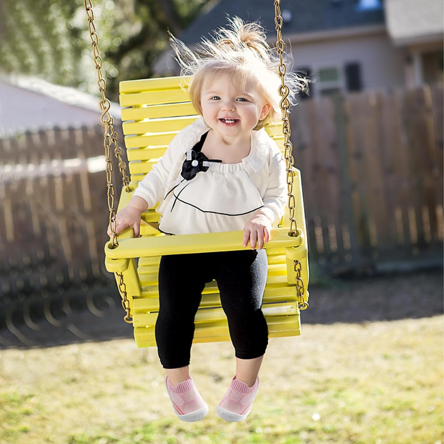 Charrost Toddler Baby Girl Boy First Walking Shoes Checkered Sneakers Sizes 3/4/5/6/7/8T. Soft, Cute,Flexible for First Walkers. Non-Slip, Slip On, Wide Toe Box Indoors Outdoors