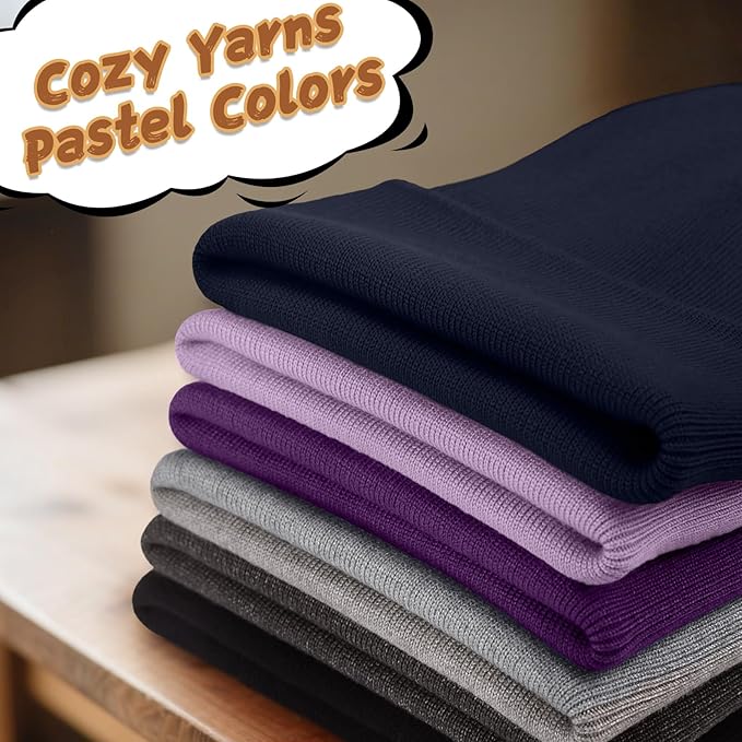 ZOORON Toddler Beanie Baby Beanies for Boys Girls Kids Winter Hats Children Knit Warm Caps 0-12years