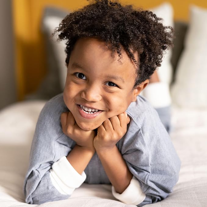 SleepingBaby Flying Squirrel Toddler Pajamas with Practical Zipper for Quick Diaper Changes and Travel Comfort - Navy - 12-24 Months