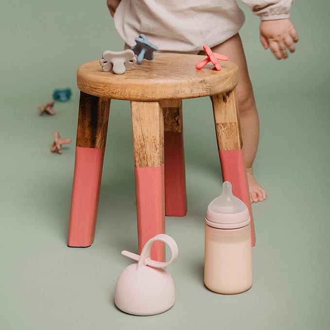 Color Essence SX PRO Silicone Baby Pacifier 1Pk, Made with 100% Soft Silicone, Baby Essentials Perfect for Breastfeeding Babies, Designed in Spain, 6-18 Mths, Lavender