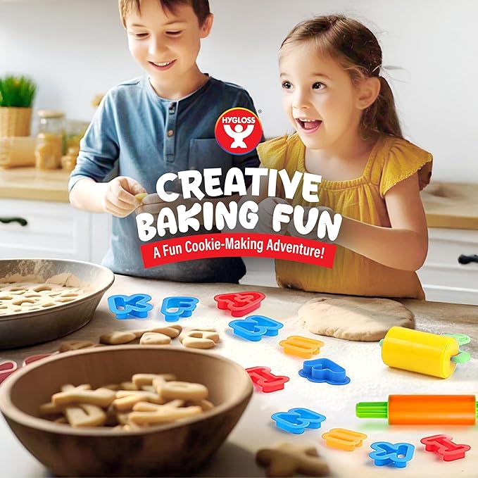 5-Piece Dough Extruder Set for Kids – Fun Shape Makers for Dough, Craft Clay, and More – Creative Tools for Arts & Craft Activities