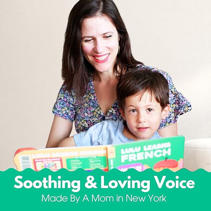 Bundle Deal - Musical Baby Book in French, French Baby Toys & Bilingual Toys, Interactive Books for Toddlers 1-3, Kids, Children, Girls, Boys & Babies