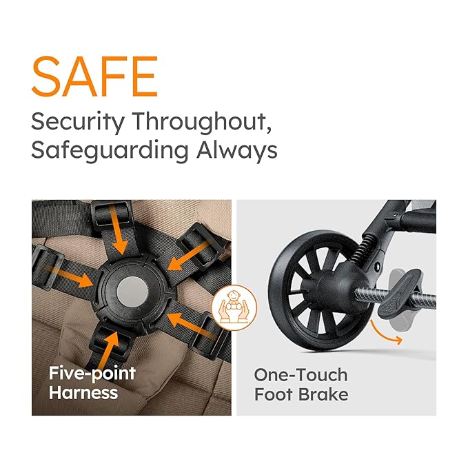 MAMAZING Ultra Air X Travel Stroller - Ultra-Lightweight Under 10 lbs, Carbon Fiber Frame & Airplane Friendly, Lightweight Stroller with Reclining Seat, UPF 50+ Canopy & Travel Bag