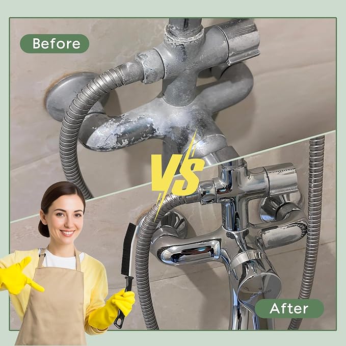 12 Pcs Crevice Cleaning Brush Set, Multi Purpose Gap Cleaning Scrub Brush and Cleaning Shovel, Cleaning Brushes for Vehicle, Kitchen, Bathroom, Corner, Sink, Cup, Teapot, Blender