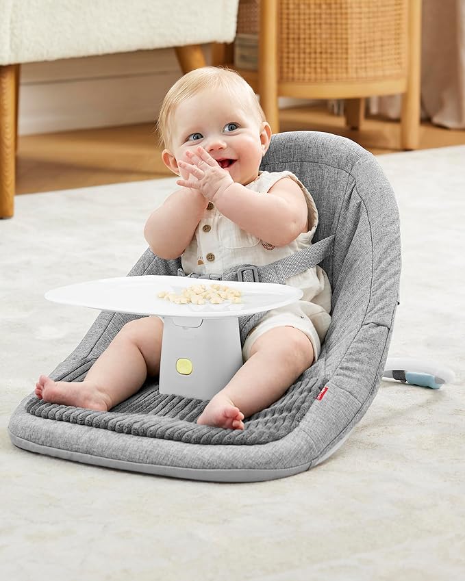 Skip Hop Tray Accessory Compatible with Skip Hop Baby Ergonmic Upright Floor Seat, Tray Surface for Feeding & Play