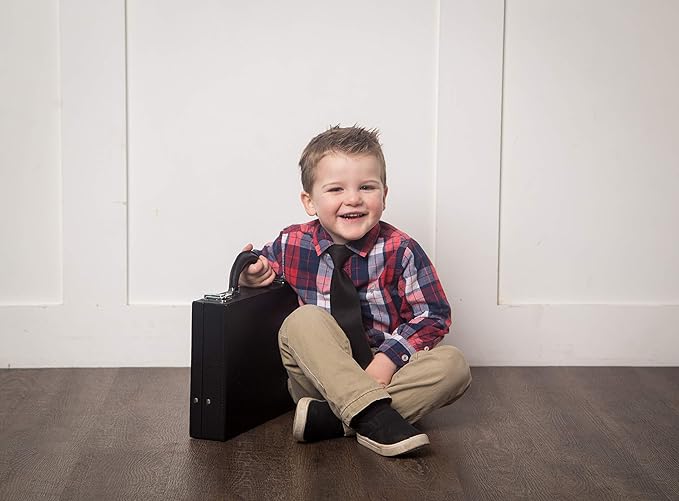 Childs dress up Briefcase, Kids pretend play suitcase, toy