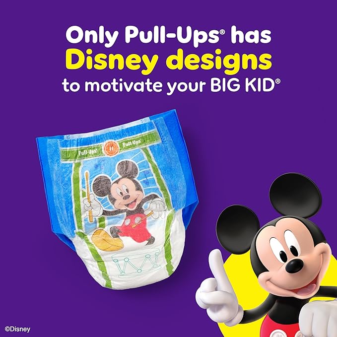 Pull-Ups Boys' Potty Training Pants, Size 3T-4T Training Underwear (32-40 lbs), 84 Count