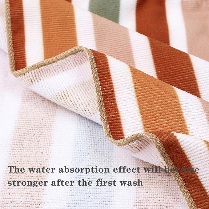 Toddler & Kids Hooded Bath & Beach Towel - Microfiber Wearable Poncho for Bathroom, Pool, Beach