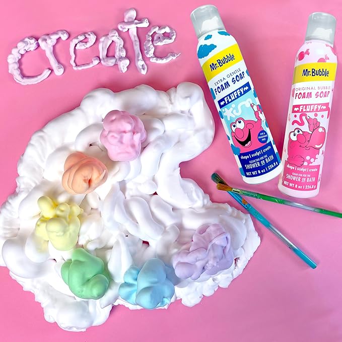 Mr. Bubble Original Foam Soap, Bubblegum Scent, 8 OZ, pack of 6