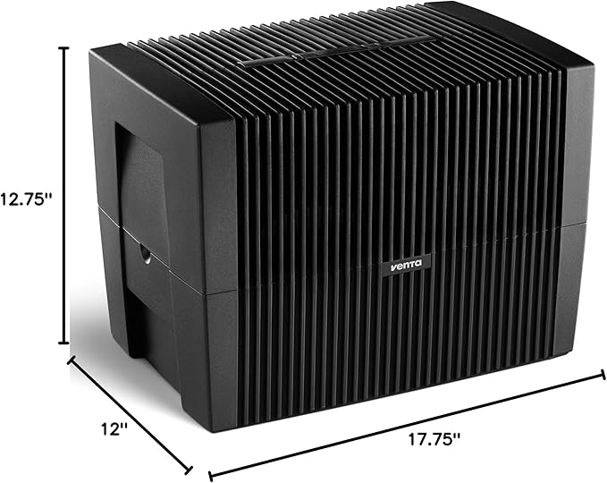 Venta LW45 Original Humidifier Black - Filter-Free Evaporative Humidifier for Spaces up to 600 ft²
