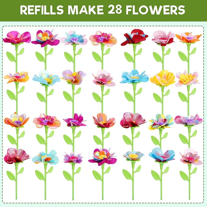 REFTTENW Accessories Refills for Flower Bouquets Toys (Accessories Pack)