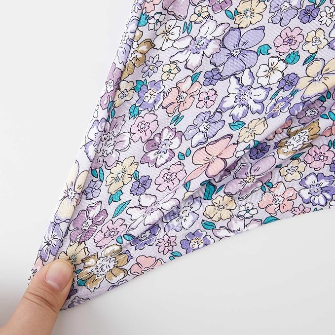 pureborn Baby Toddler Kids Viscose from Bamboo Pajamas Set Pjs 2pcs 18M-8Y