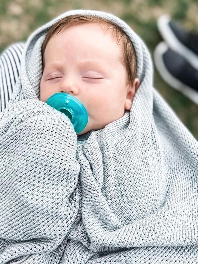 We are Amma | The Cocoon™ - Newborn Essentials Must Haves: Nursing Cover for Breastfeeding Essentials | Nursing Sweater Used as Breastfeeding Cover (Grey, One Size)