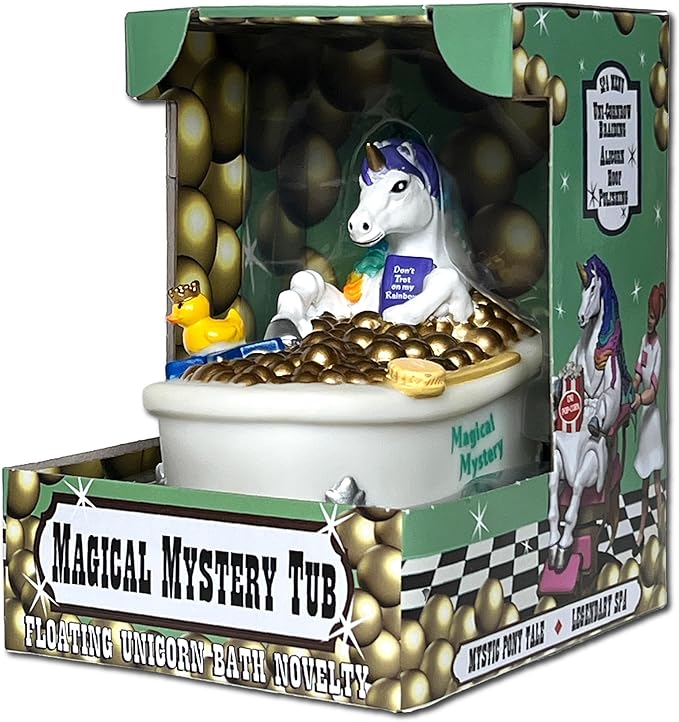 CelebriDucks - Magical Mystery Tub - Tubs Gone Wild Floating Bath Novelty - Collectible Bath Toy Gift for Kids & Adults of All Ages
