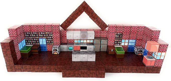 Magnetic Building Blocks Sweet Home, 100 PCS, STEM Learning, for Girls and Boys Ages 4 5 6 7 8 9 10, Attractive Birthday, Educational and Screen Free