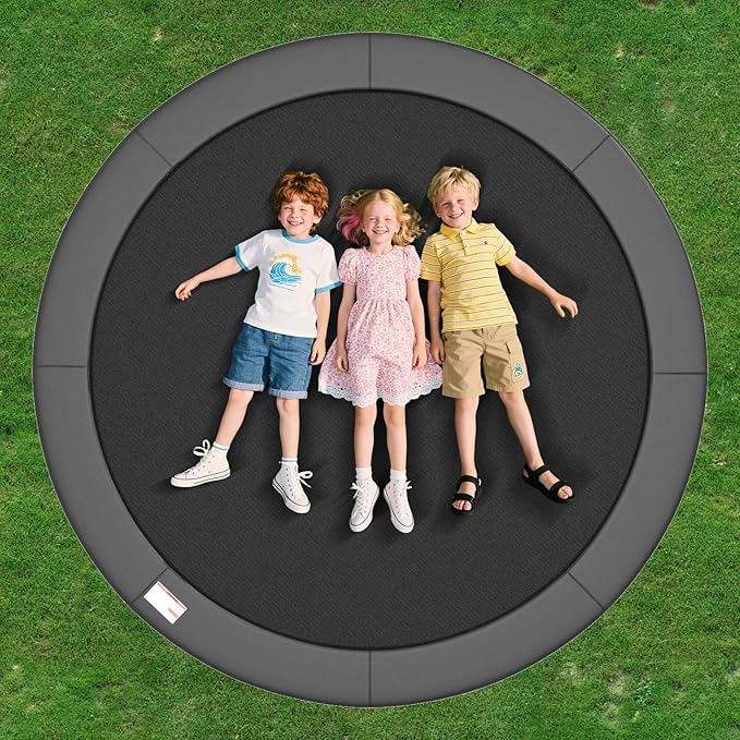 Trampoline Spring Cover, 10ft/12ft/14ft/15ft/16ft Trampoline Replacement Safety Pad, Waterproof Trampoline Accessories Pad for Round Frame