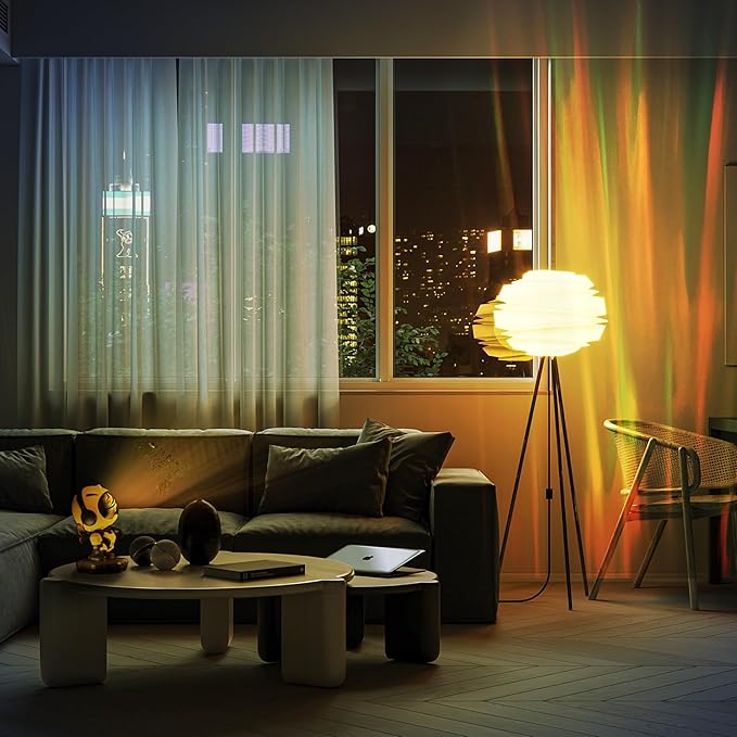 2024 New Bee Colorful Projector Lamp, Robot Toys, Star Sky Projector,Galaxy Night Light, LED Lamp, Children's Room Decor, Ideal for Christmas Gifts, Birthdays, Suitable for Girls and Boys, Adults