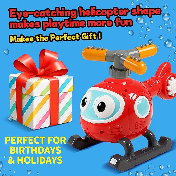 2 in 1 Water Sprinklers T Ball Set for Kids & Toddlers, Outdoor Baseball and Spray Play Toy, Backyard Summer Yard Games, Connects to Garden Hose, Fun Water Toys for Lawn, Pool or Party Activities