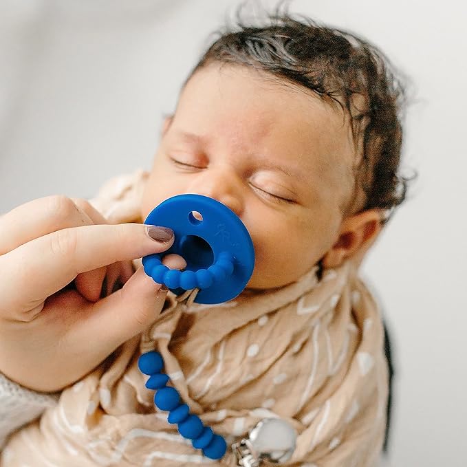 Ryan & Rose Cutie PAT Pacifier Teether (Bulb, Memphis)