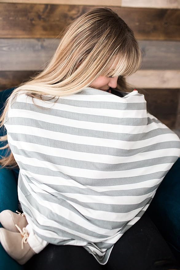 Harbor Multi-Use Cover: Car Seat, Nursing, Stroller - Stretchy Fabric, All-Season, Stylish Designs, Easy Access