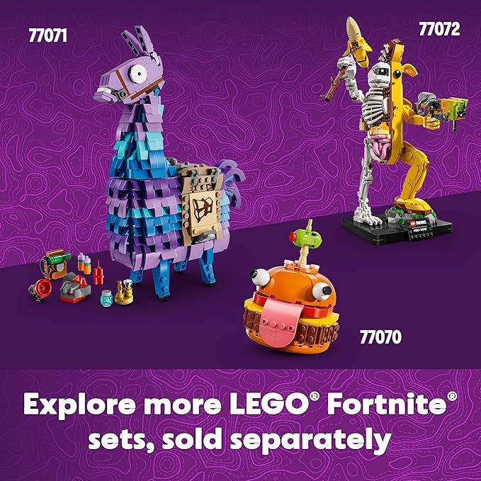 LEGO Fortnite Battle Bus Building Toy - Collectible Fortnite Toy for Kids, Boys & Girls, Ages 10+ - Pretend Play Set with 9 Minifigures from Video Game - Gift for Christmas - 77073